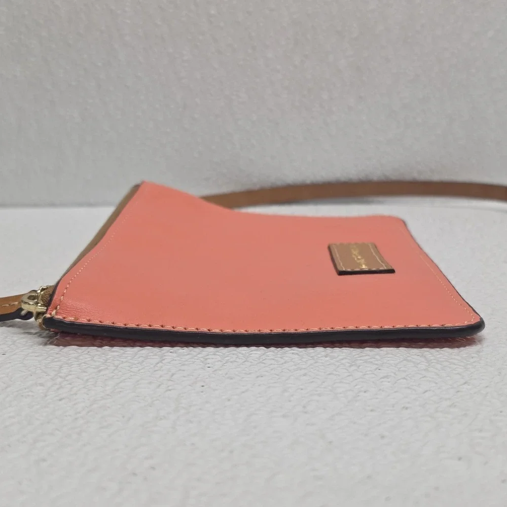 Dooney & Bourke Coral Pink Wristlet Pouch